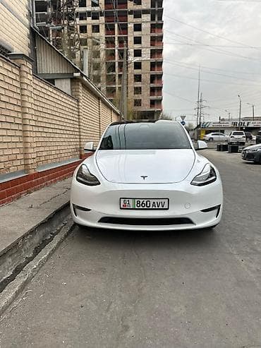 Tesla: Tesla Model Y: 2021 г., 0.1 л, Вариатор, Электромобиль, Кроссовер — 1