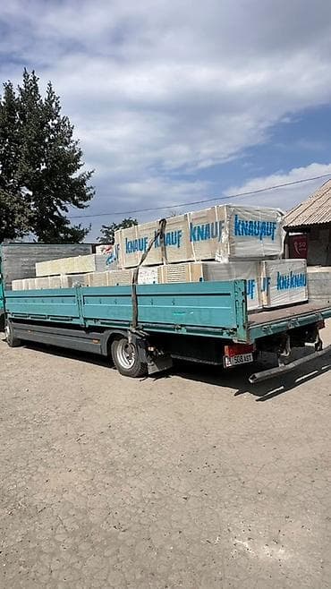 Гипсокартонные листы Knauf на поддонах. - Бренд: Knauf (маркировка на at lalafo.kg Гипсокартонные листы Knauf на поддонах. - Бренд: Knauf (маркировка на