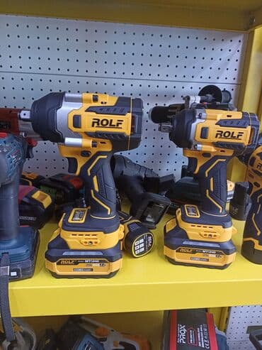 Два бесщеточных импульсных гайковерта ROLF MT1840. Инструменты