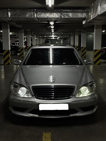 Mercedes-Benz S-Class: 2002 г., 5 л, Автомат, Бензин, Седан