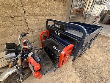 скутеры бишкек: Грузовой трёхколёсный электроскутер BOBO Motors - Тип: электрический — 2