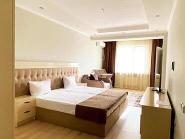 суточный дом в бишкеке: 1 бөлмө, Душ кабинасы, Жаздык, жууркан-төшөк каптары, Кондиционер — 19