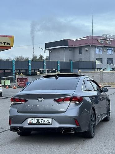 Транспорт: Hyundai Sonata: 2018 г., 2 л, Автомат, Бензин, Седан — 4