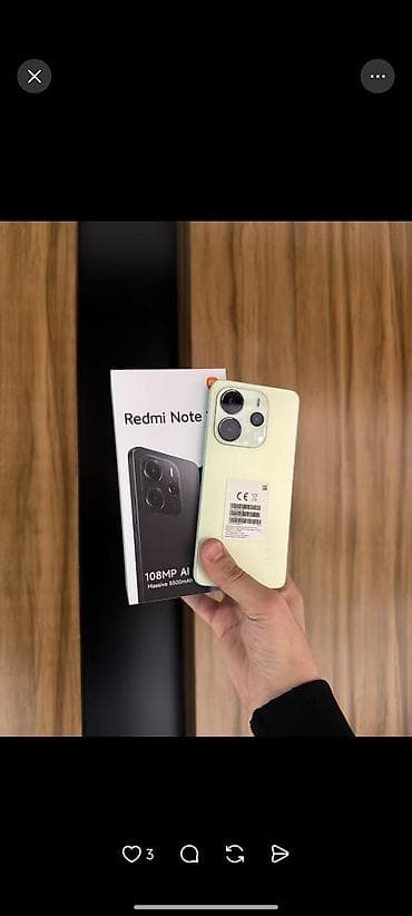 микрафон студийный: 📱 Redmi Note 14 б/у ✨ Состояние хорошее 🔋 Батарея держит отлично 📦 В — 3