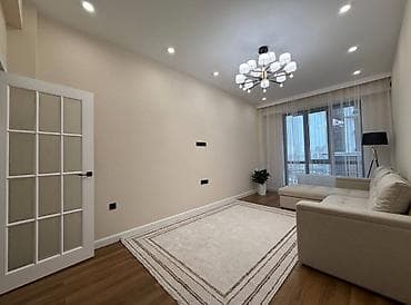 2 комнаты, 68 м², Асанбай мкр Элитка, 4 этаж, Евроремонт