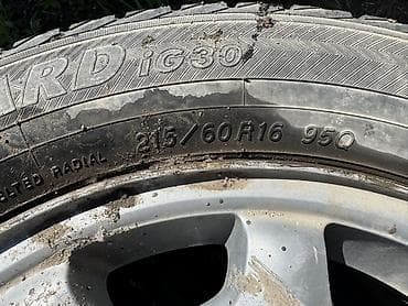 резина 16 с: Колеса в сборе 215 / 60 / R 16, Зима, Пара, Литые, отверстий - 5 — 2