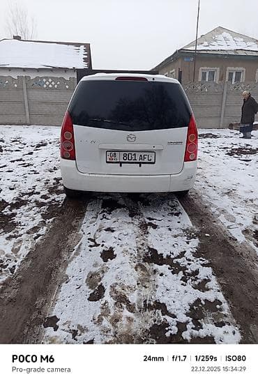 mazda 323 2003: Mazda PREMACY: 2001 г., 1.8 л, Автомат, Бензин, Универсал — 2