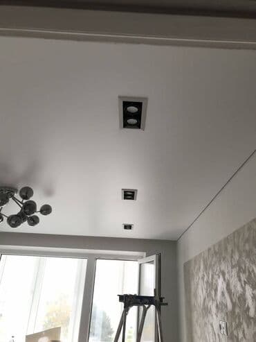 стоимость натяжных потолков: Керме шыптар 3D потолоктор, Жылтырак, Жылтырабаган Акысыз ченөө, Кепилдиги, Акысыз консультация — 4