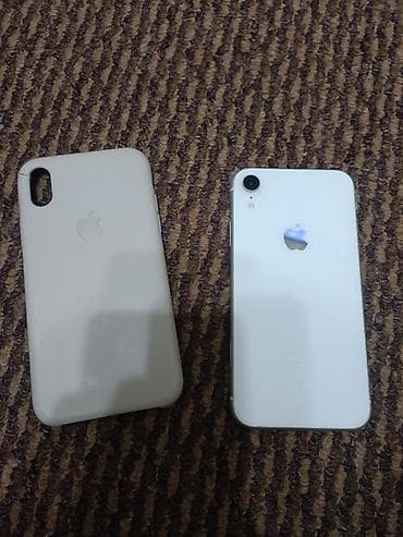 IPhone Xr, Б/у, 64 ГБ, Белый, Чехол, 100 % at lalafo.kg IPhone Xr, Б/у, 64 ГБ, Белый, Чехол, 100 %