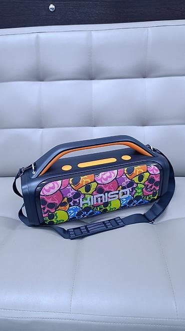 активный микшер: Караоке-колонка KIMISO KMS-809 - Портативная акустика с ярким — 2