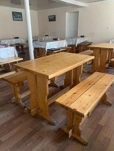 ашкана стол: Кафе үчүн үстөл жана отургуч — 3