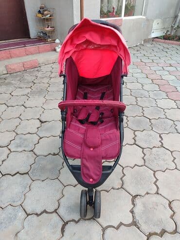 детскую коляску трость: Балдар арабасы, түсү - Кызгылт — 5