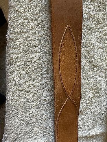 красный пояс: Ремень, Другой бренд, Материал: Натуральная кожа, Унисекс, Новый — 4