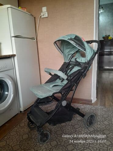 держатель телефона для велосипеда: Коляска, цвет - Голубой, Б/у — 2