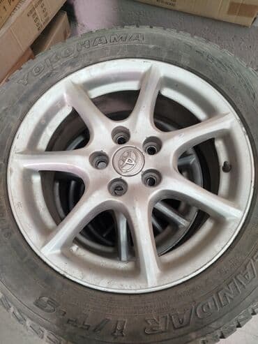 диски 166: Литые Диски R 17 Toyota, Комплект, отверстий - 5, Б/у — 2