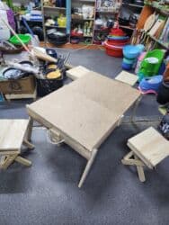 тумбочка прикроватная лдсп: Стол из дерева жакып — 2