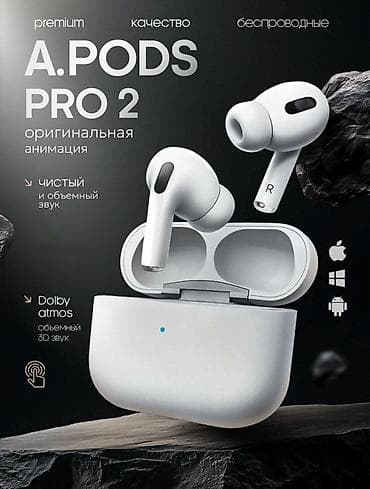 samsung galaxy a71: Беспроводные вакуумные наушники, Apple, Airpods Pro 3, Новый — 1