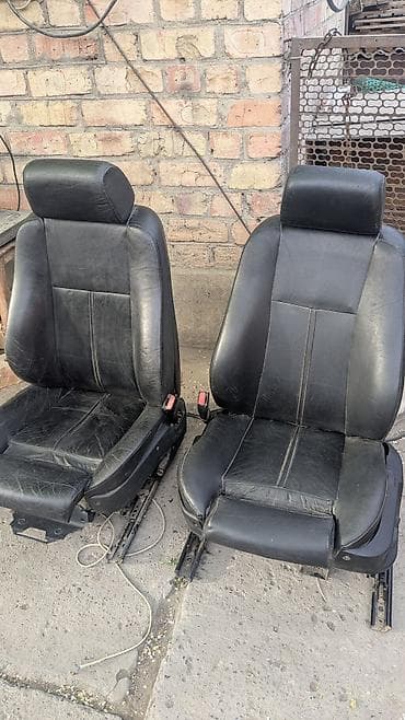 акпп e39: Комплект сидений, Кожа, BMW 2001 г., Б/у, Оригинал, Германия — 2