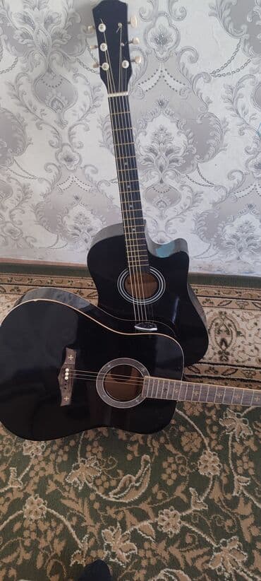гитара акустическая цена бишкек: Акустические гитары, черный цвет, полноразмерные дредноуты (одна — с — 2