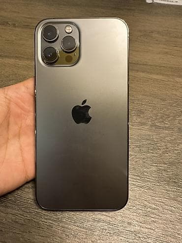 куплю айфон 12 про макс бу: IPhone 12 Pro Max, Б/у, 256 ГБ, Графит — 2