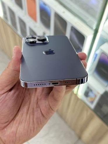 redmi note 19: IPhone 14 Pro Max, Б/у, 128 ГБ, Deep Purple, Защитное стекло, Чехол, 82 % — 6