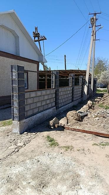 Кладка заборов из блоков/кирпича под ключ - Возводим заборы на