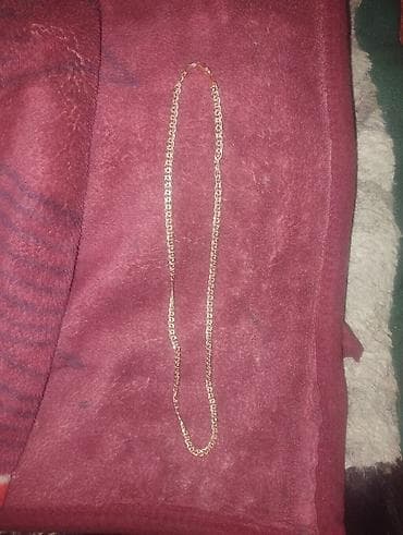 Бусы: Цепь для бензопилы, Якорное, Проба 585, Унисекс, Новый — 2