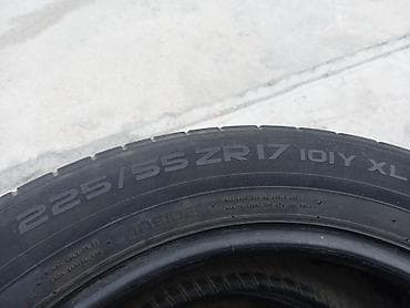 22555 r17: Шины 225 / 55 / R 17, Лето, Б/у, Комплект, Легковые, Nokian — 3