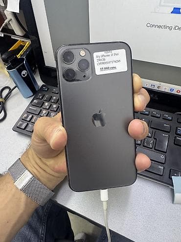 Техника и электроника: IPhone 11 Pro, Б/у, 256 ГБ, Space Gray — 1