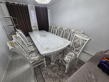 Залга арналган столдор: Зал үчүн үстөл, Бүктөө эмес, Тик бурчтуу — 6