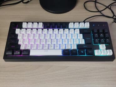 клавиатура razer: Клавиатура, Мембранная, Проводное подключение, Размер: 60% — 1