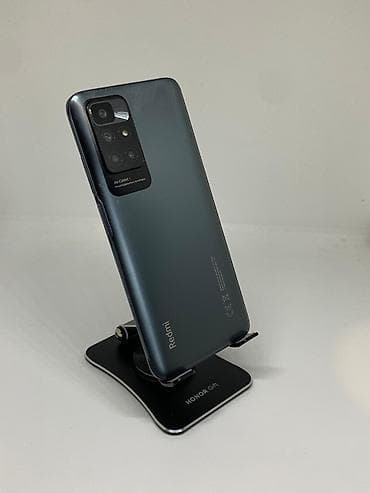 Redmi, Redmi 10, Б/у, 128 ГБ, цвет - Черный, 2 SIM