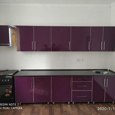 полка для фруктов и овощей: Ашкана гарнитуру, Жаңы, түсү - Ак, МДФ, Акысыз жеткирүү — 14