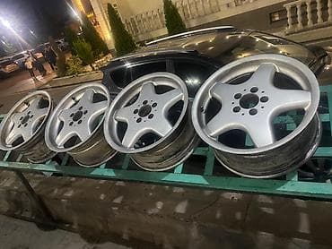 4 108: Литые Диски R 17 Mercedes-Benz, Комплект, отверстий - 5, Б/у — 1