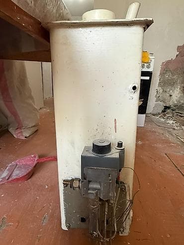 Газовый котел в рабочем состоянии