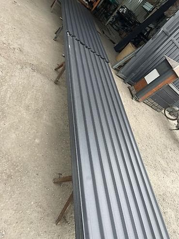 Профнастил: Профнастил «Тоголок молдо 326». Профилированные листы серого цвета с — 2