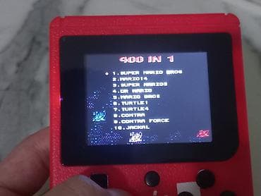 xiomi redmi note 4: Портативная игровая консоль «400 in 1» (красная) - Компактная — 3