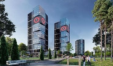 kant flat: 1 комната, 62 м², Элитка, 21 этаж, Готовая ПСО (под самоотделку) — 2
