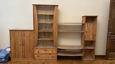 зеркало морнинг: Мебель для прихожей и гостиной, комплект из двух модулей. 1) — 3