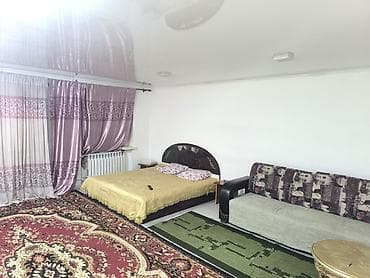 аренда квартир в бишкеке дизель: 1 комната, Душевая кабина, Постельное белье, Кондиционер — 8