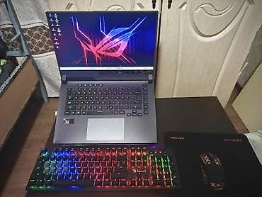 venom computer: Ноутбук, Asus, 16 ГБ ОЗУ, AMD Ryzen 7, 15.6 ", Б/у, Для работы, учебы, память NVMe SSD — 2