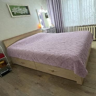 Балдар эмереги: Уктоочу бөлмө гарнитуру, түсү - Саргыч боз — 2