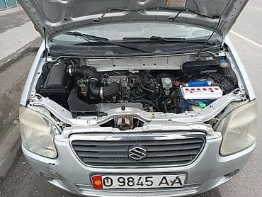 Suzuki Wagon R: 2003 г., 1.3 л, Механика, Бензин, Минивэн