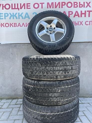 bridgeston: Колеса в сборе 265 / 60 / R 18, Зима, Б/у, Комплект, Внедорожные (АТ/МТ), Литые, отверстий - 6 — 4