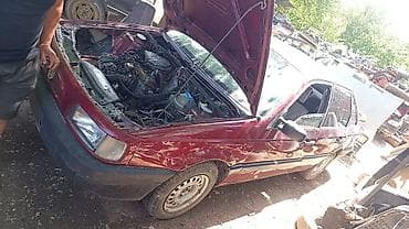 пороги гольф 3: Volkswagen Passat B3, седан, бордовый цвет. машина на разборе объем — 5