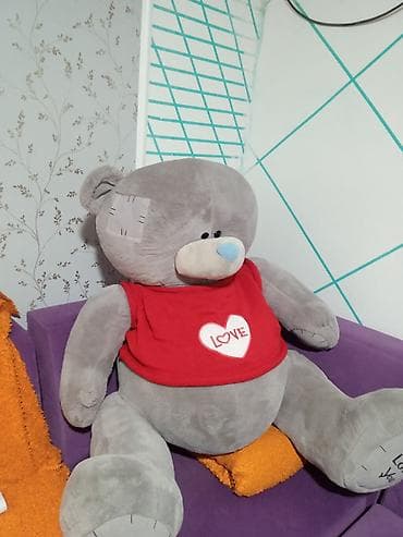 Декор жана интерьер: Большой плюшевый мишка Teddy - Размер: XXL (примерно рост сидя около — 1
