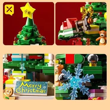 игрушки с пультом управления: 🎄Рождественская ёлка-конструктор ✨🎄 1083 деталей Идеальный подарок — 4