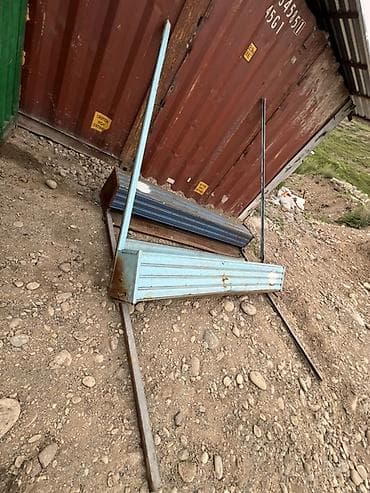 пластик окна: Навес, Другая форма, Металл, Профнастил — 1