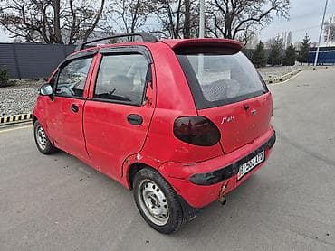 Транспорт: Daewoo Matiz: 1999 г., Механика, Бензин, Хэтчбэк — 7