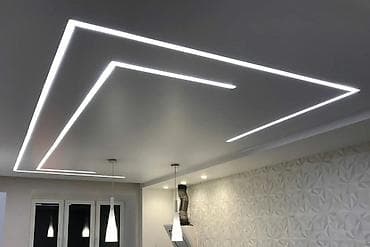 Сантехнические работы: Натяжной потолок Глянцевое Монтаж — 5